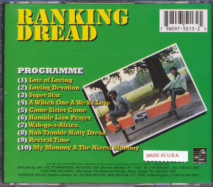 Ranking Dread - Lots Of Loving [New CD]
