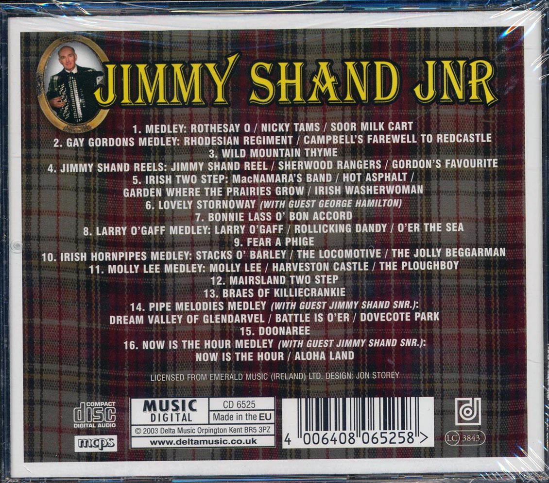 Jimmy Shand Jnr, Jimmy Shand - Father & Son Of Scotland [New CD]