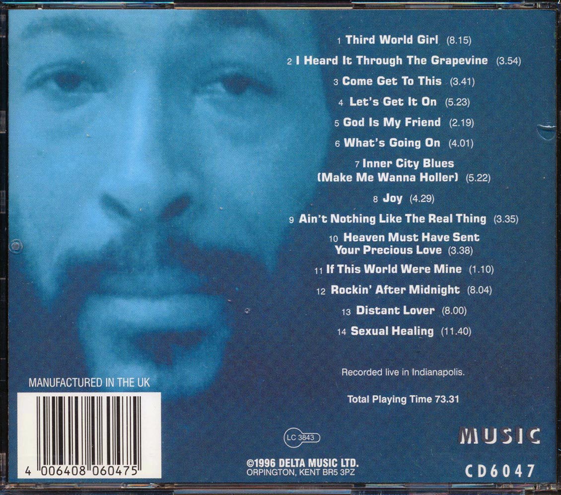 Marvin Gaye - Sexual Healing: Live In Indianapolis [New CD]