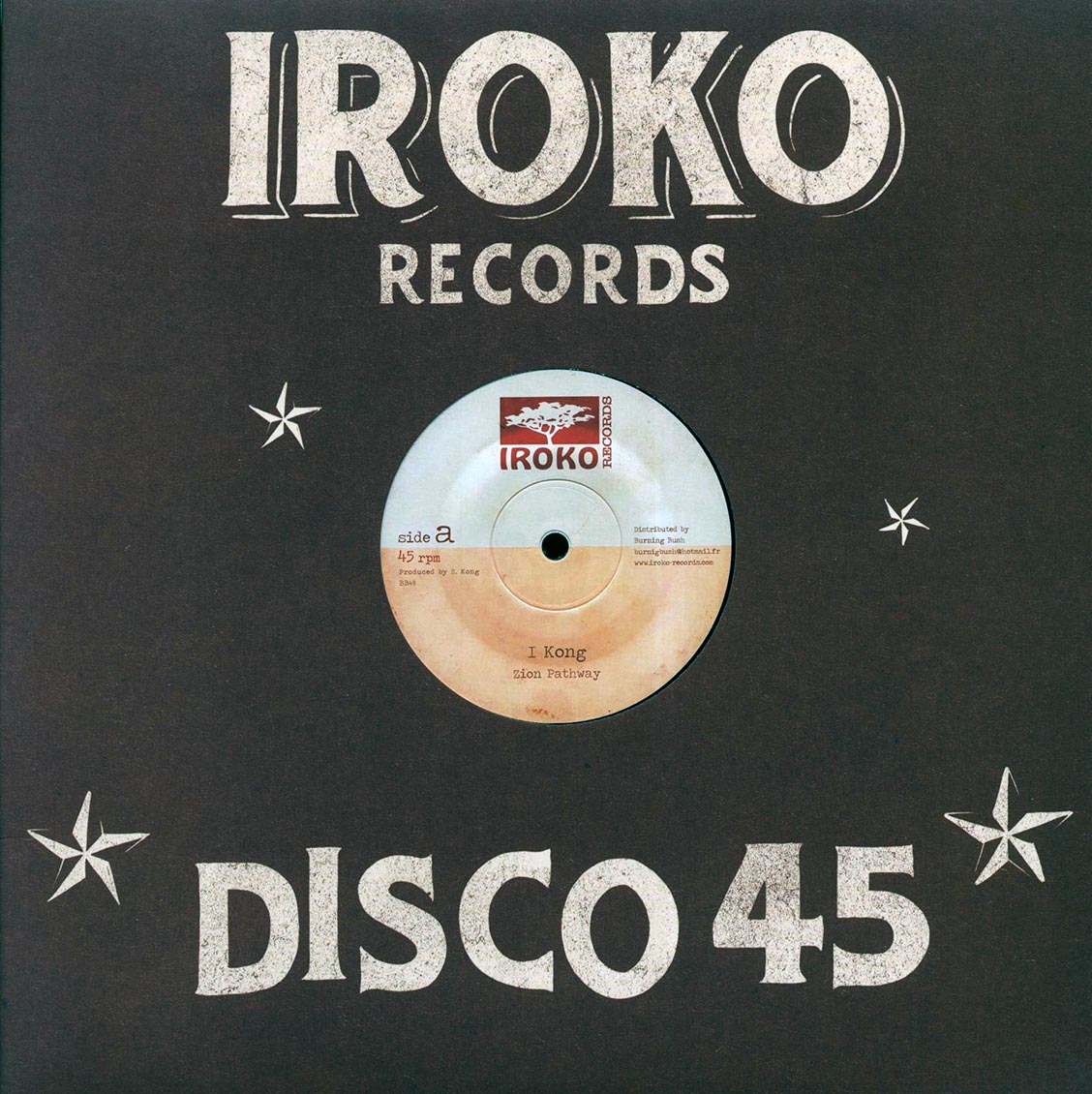 I Kong - Zion Pathway (Extended Mix)  /  I Kong - Take A Hold (Extended Mix) [New Vinyl Record 12" Single]