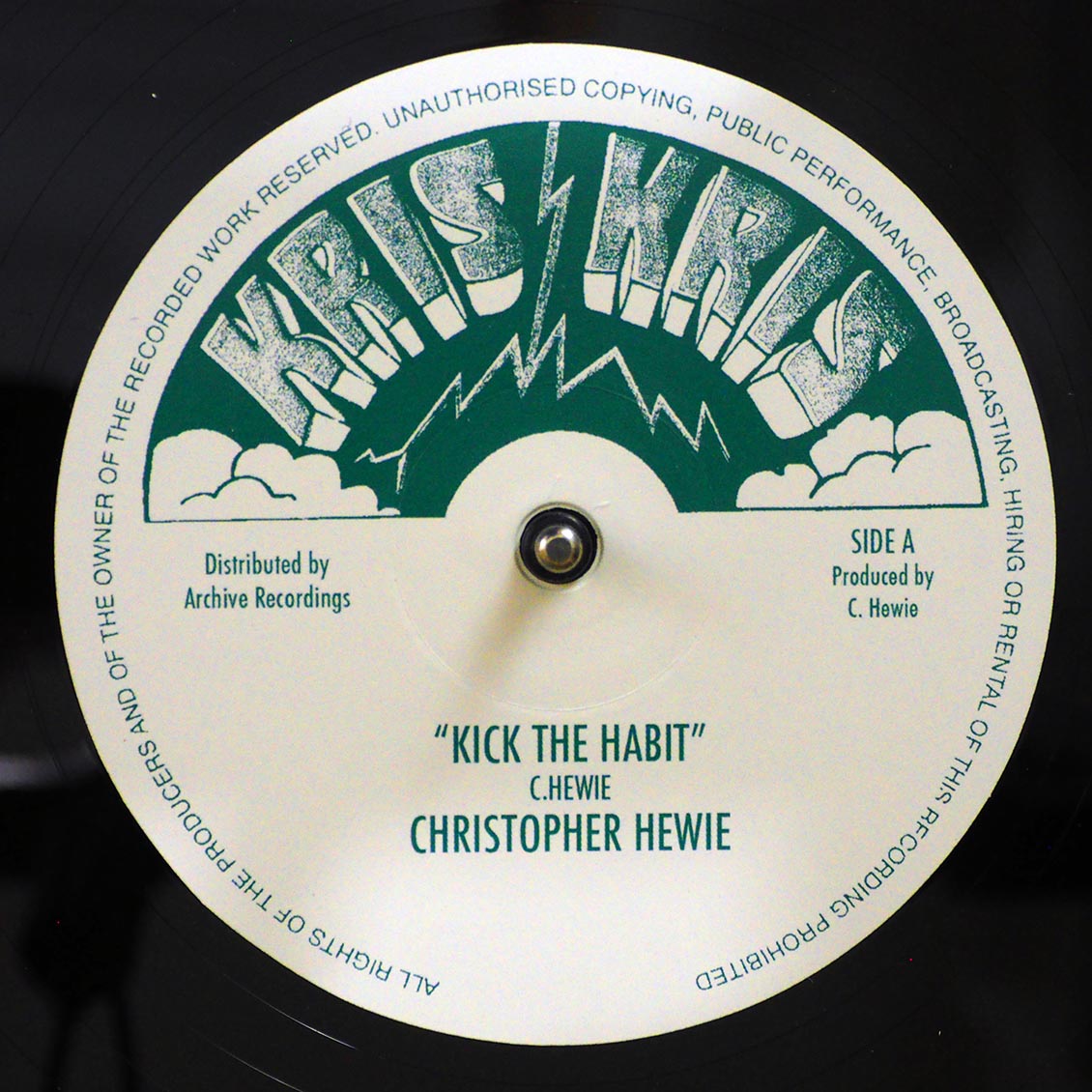 Christopher Hewie - Kick The Habit (Extended Mix)  /  LTR - Version [New Vinyl Record 12" Single]