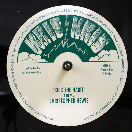 Christopher Hewie - Kick The Habit (Extended Mix)  /  LTR - Version [New Vinyl Record 12" Single]