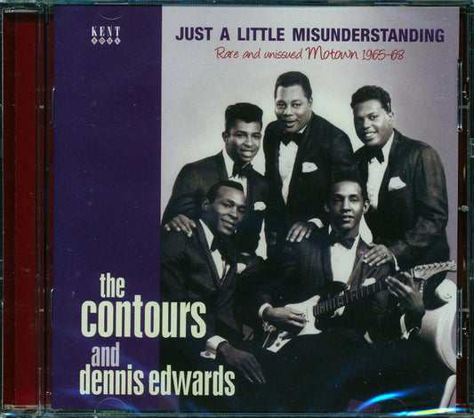 The Contours, Dennis Edwards - Just A Little Misunderstanding: Rare And Unissued Motown 1965-68 (26 tracks) [New CD]