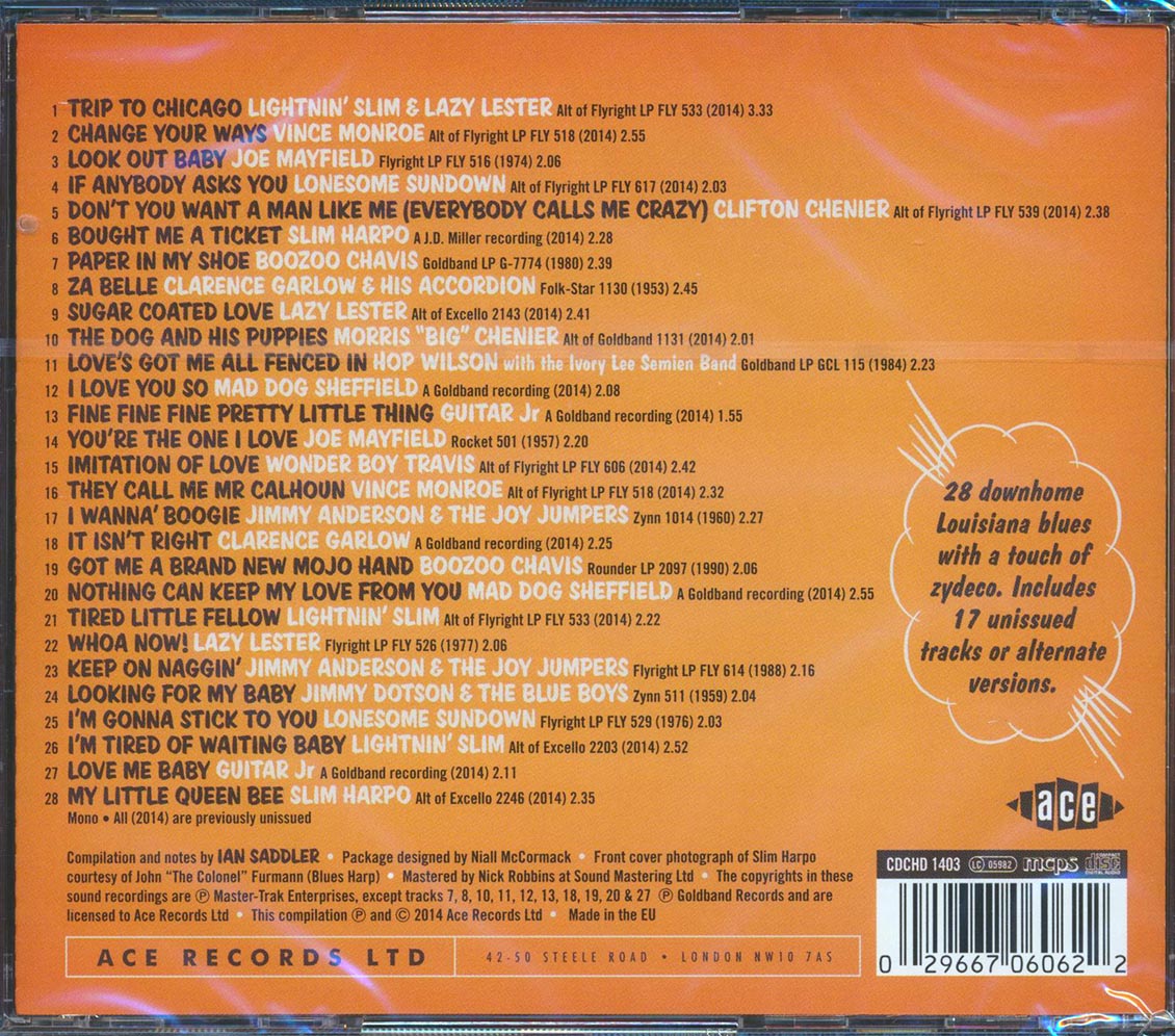 Various - Bluesin' By The Bayou: Rough 'N' Tough (28 tracks) [New CD]