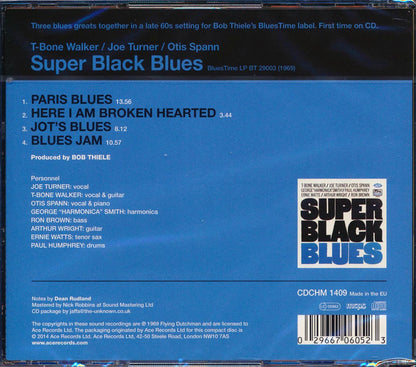 T-Bone Walker, Joe Turner, Otis Spann - Super Black Blues [New CD]