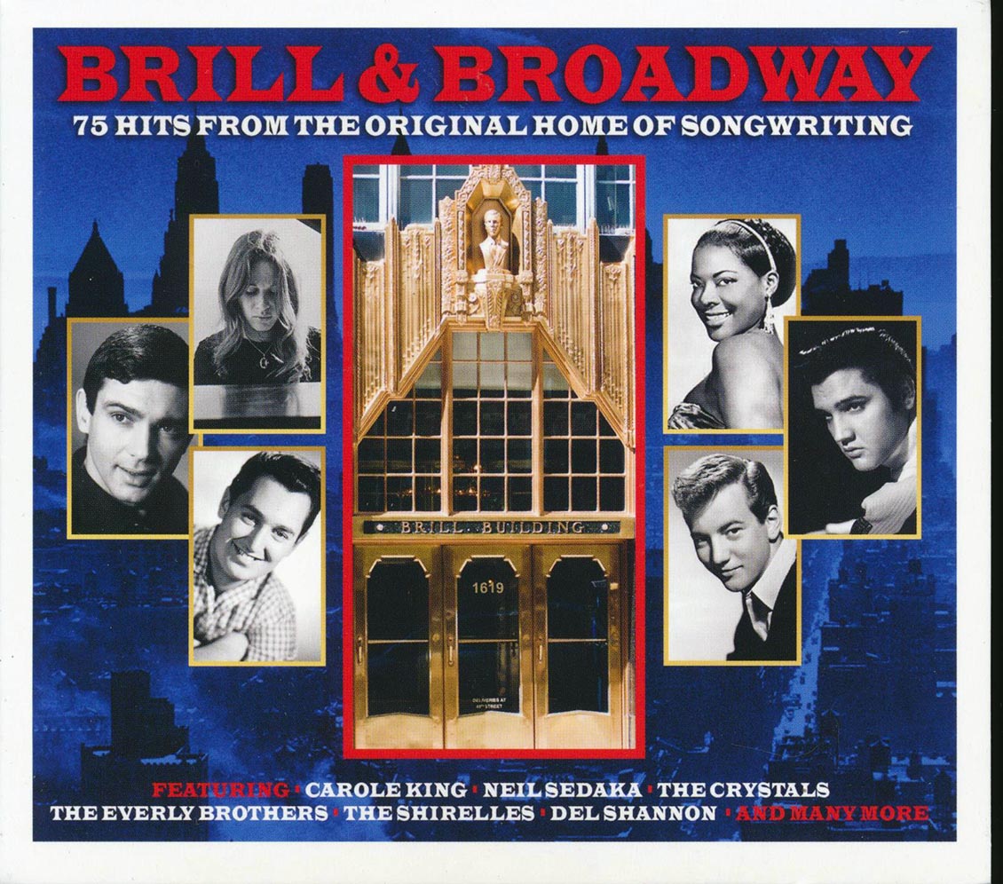 Various - Brill & Broadway: 75 Hits From The Original Home Of Songwriting (75 tracks) (3xCD) (deluxe 3-fold digipak) [New CD]