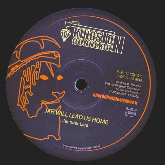 Jennifer Lara - Jah Will Lead Us Home  /  Hammer All Stars - Extended Dub Version [New Vinyl Record 12" Single]