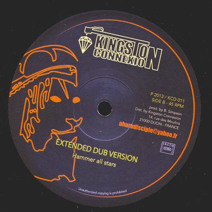 Jennifer Lara - Jah Will Lead Us Home  /  Hammer All Stars - Extended Dub Version [New Vinyl Record 12" Single]
