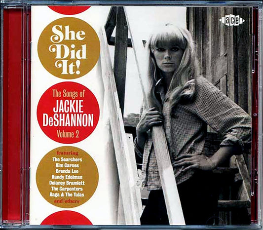 Various - She Did It! The Songs Of Jackie DeShannon Volume 2 (26 tracks) [New CD]