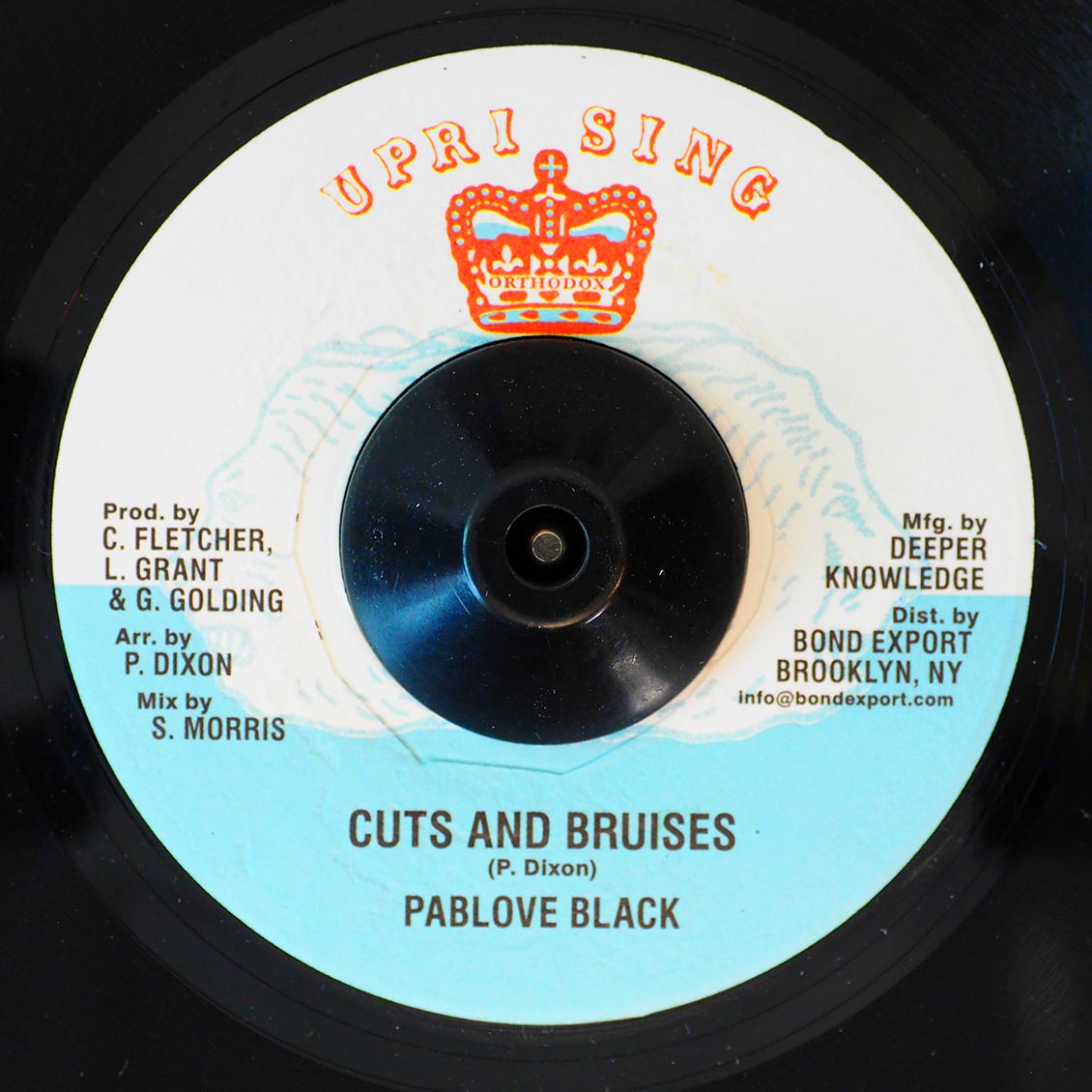 Pablove Black - Cuts And Bruises  /  Advocates Aggregation - Blood Of The Lamb [New] [New Vinyl 7"]