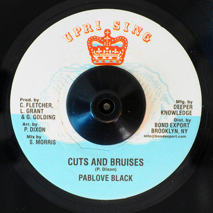Pablove Black - Cuts And Bruises  /  Advocates Aggregation - Blood Of The Lamb [New Vinyl 7"]