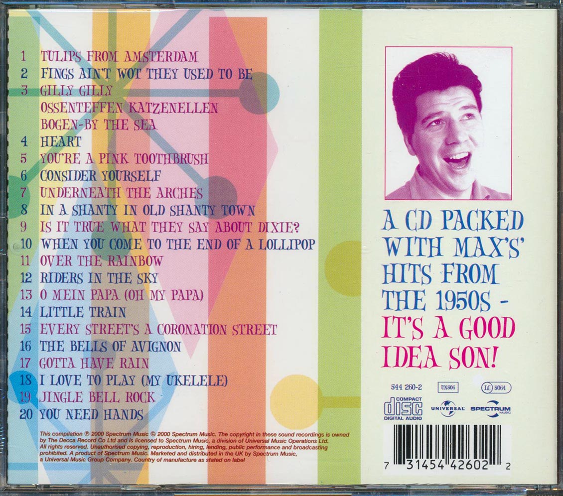 Max Bygraves - The Best Of Max Bygraves [New CD]