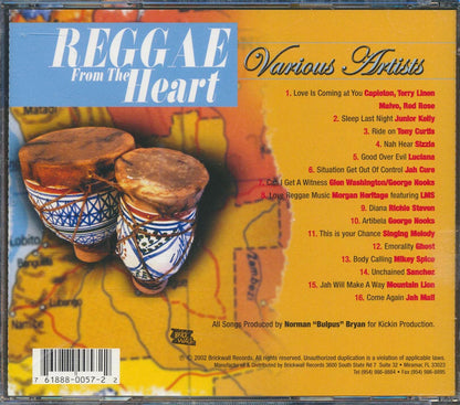 Capleton, Jah Cure, Luciano, Etc - Reggae From The Heart [New CD]