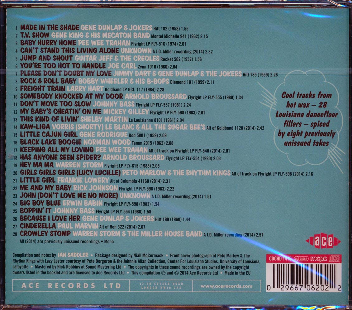 Various - Boppin' By The Bayou: Made In The Shade (28 tracks) [New CD]