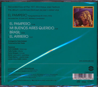 Gato Barbieri - El Pampero [New CD]