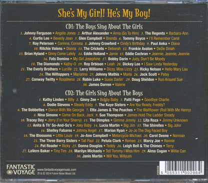 Various - She's My Girl! He's My Boy! (60 tracks) (2xCD) [New CD]