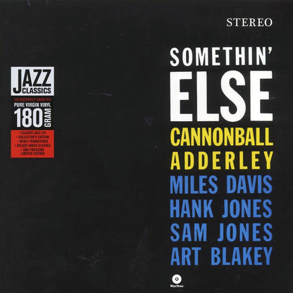 Cannonball Adderley - Somethin' Else (ltd. ed.) (180g) (remastered) [New Vinyl Record LP]