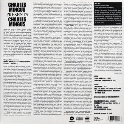 Charles Mingus - Charles Mingus Presents Charles Mingus (180g) [New Vinyl Record LP]