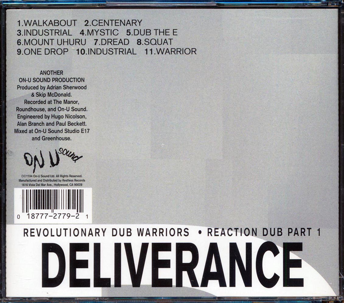 Revolutionary Dub Warriors - Reaction Dub Part 1: Deliverance [New CD]