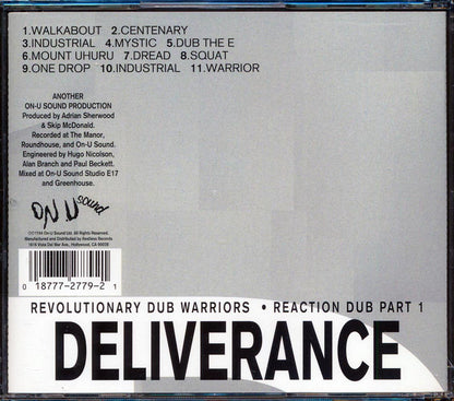 Revolutionary Dub Warriors - Reaction Dub Part 1: Deliverance [New CD]
