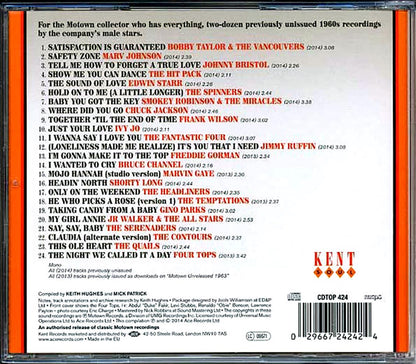 Various - Satisfaction Guaranteed! Motown Guys 1961-1969 (24 tracks) [New CD]