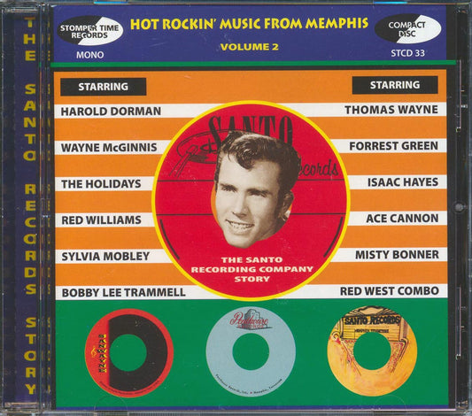 Various - Hot Rocking Music From Memphis Volume 2: The Santo Recording Company Story (34 tracks) [New CD]
