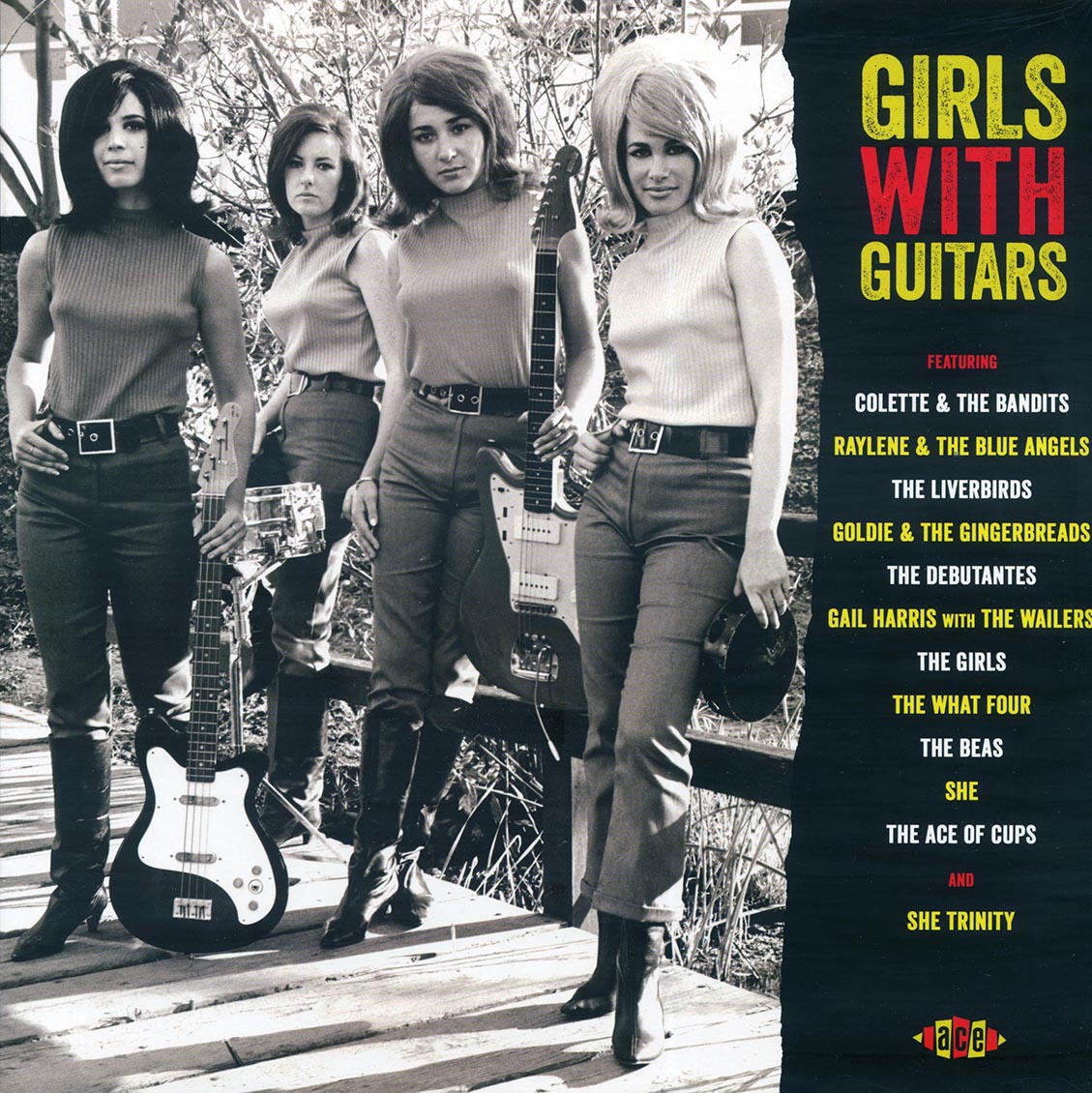 She, The Liverbirds, The Beas, Goldie & The Gingerbreads, Etc. - Girls With Guitars (180g) [New Vinyl Record LP]