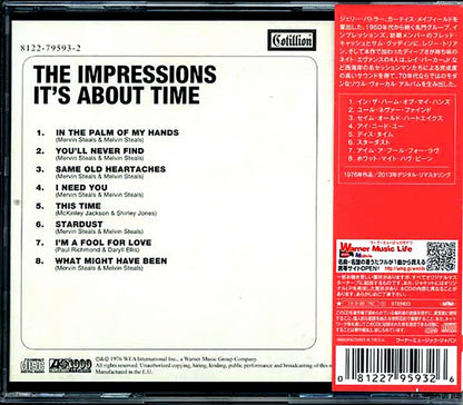 The Impressions - It's About Time (ltd. ed.) (24-bit mastering) (remastered) [New CD]