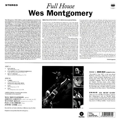 Wes Montgomery - Full House (ltd. ed.) (180g) [New Vinyl Record LP]