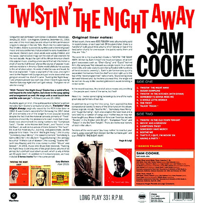 Sam Cooke - Twistin' The Night Away (+2 bonus tracks) (ltd. ed.) (180g) [New Vinyl Record LP]