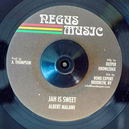 Albert Malawi - Jah Is Sweet  /  Version [New Vinyl Record 7" Single]