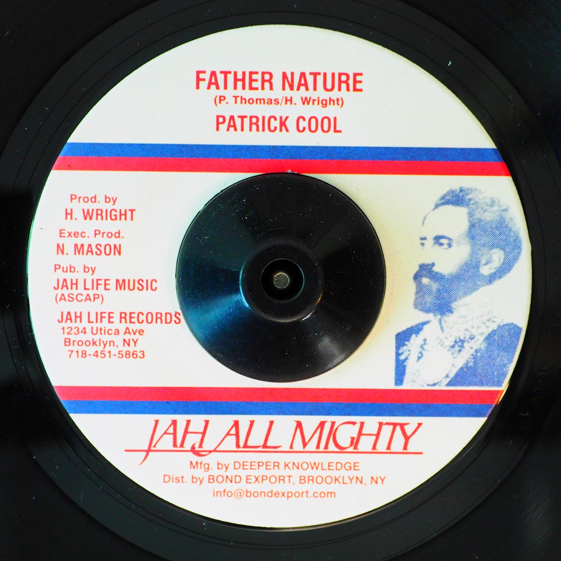 Patrick Cool - Father Nature  /  Version (rhythm: "flick wilson - jah know") [New] [New Vinyl 7"]