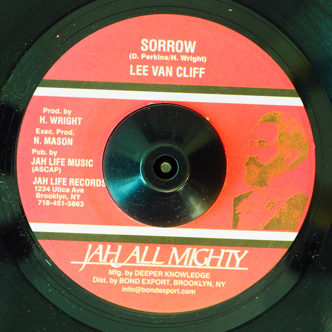 Lee Van Cliff - Sorrow  /  Version (rhythm: "Flick Wilson - Jah Know") [New] [New Vinyl 7"]