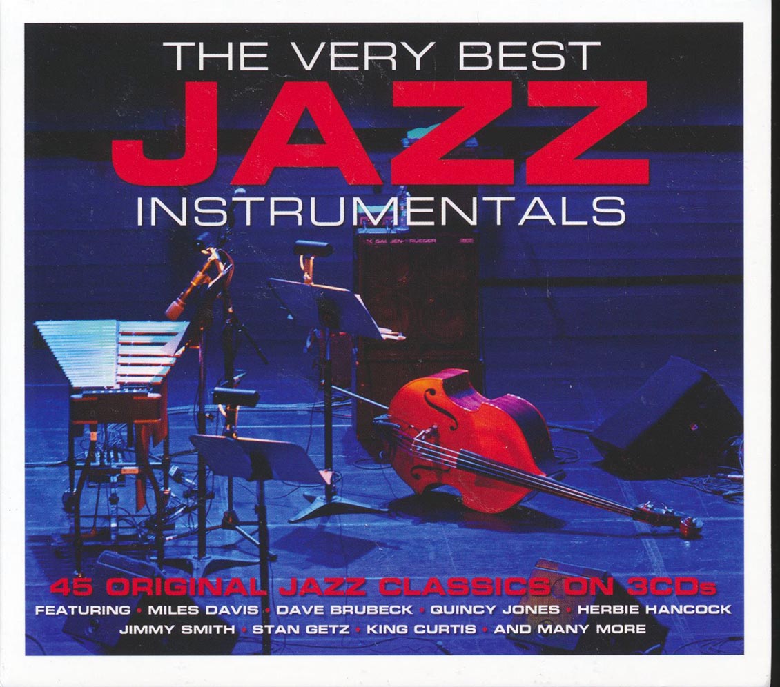 Various - The Very Best Jazz Instrumentals (45 tracks) (3xCD) (deluxe 3-fold digipak) [New CD]