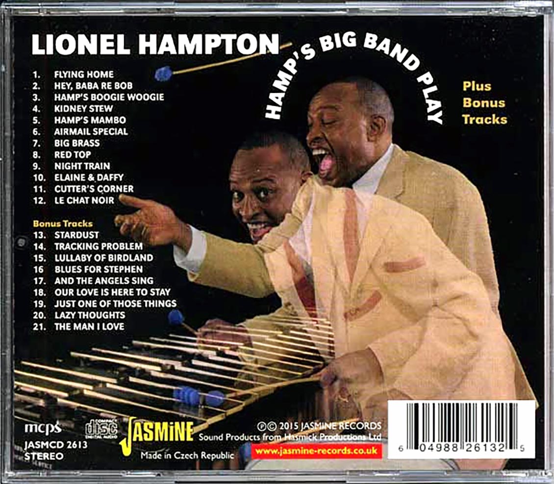 Lionel Hampton - Hamp's Big Band Play (21 tracks) [New CD]