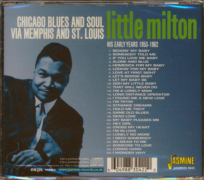 Little Milton - Chicago Blues And Soul Via Memphis And St. Louis: His Early Years 1953-1962 (29 tracks) [New CD]