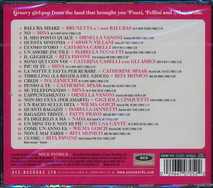 Various - Ciao Bella! Italian Girl Singers Of The 60s (24 tracks) [New CD]