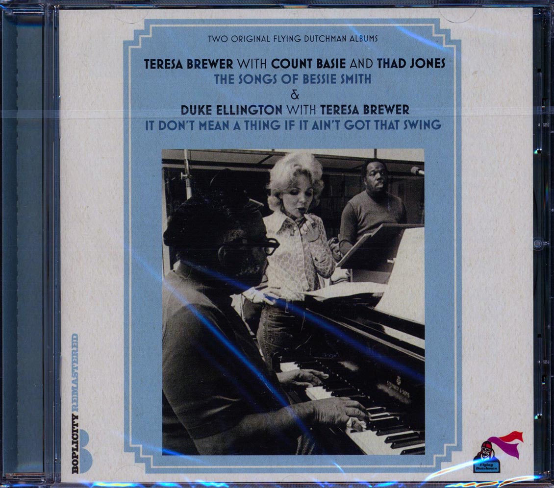 Teresa Brewer - The Songs Of Bessie Smith + It Don't Mean A Thing If It Ain't Got That Swing (20 tracks) [New CD]