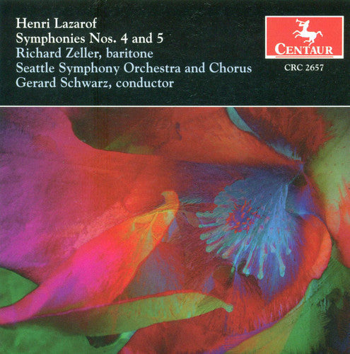 Lazarof / Zeller / Schwarz / Seattle So - Symphony 4 & 5 [CD]