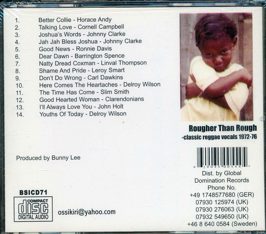 Linval Thompson, Johnny Clarke, Slim Smith, Etc. - Rougher Than Rough: Classic Reggae Vocals 1972-1976 [New CD]