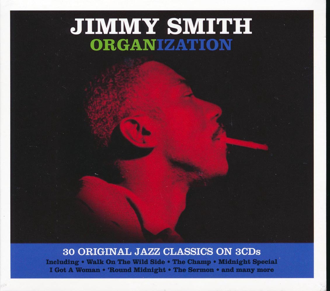Jimmy Smith - Organization (30 tracks) (3xCD) (deluxe 3-fold digipak) [New CD]
