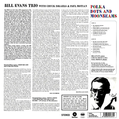 Bill Evans Trio - Polka Dots And Moonbeams (+bonus track) (ltd. ed.) (180g) [New Vinyl Record LP]