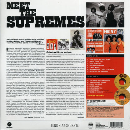 The Supremes - Meet The Supremes (+4 bonus tracks) (ltd. ed.) (180g) [New Vinyl Record LP]