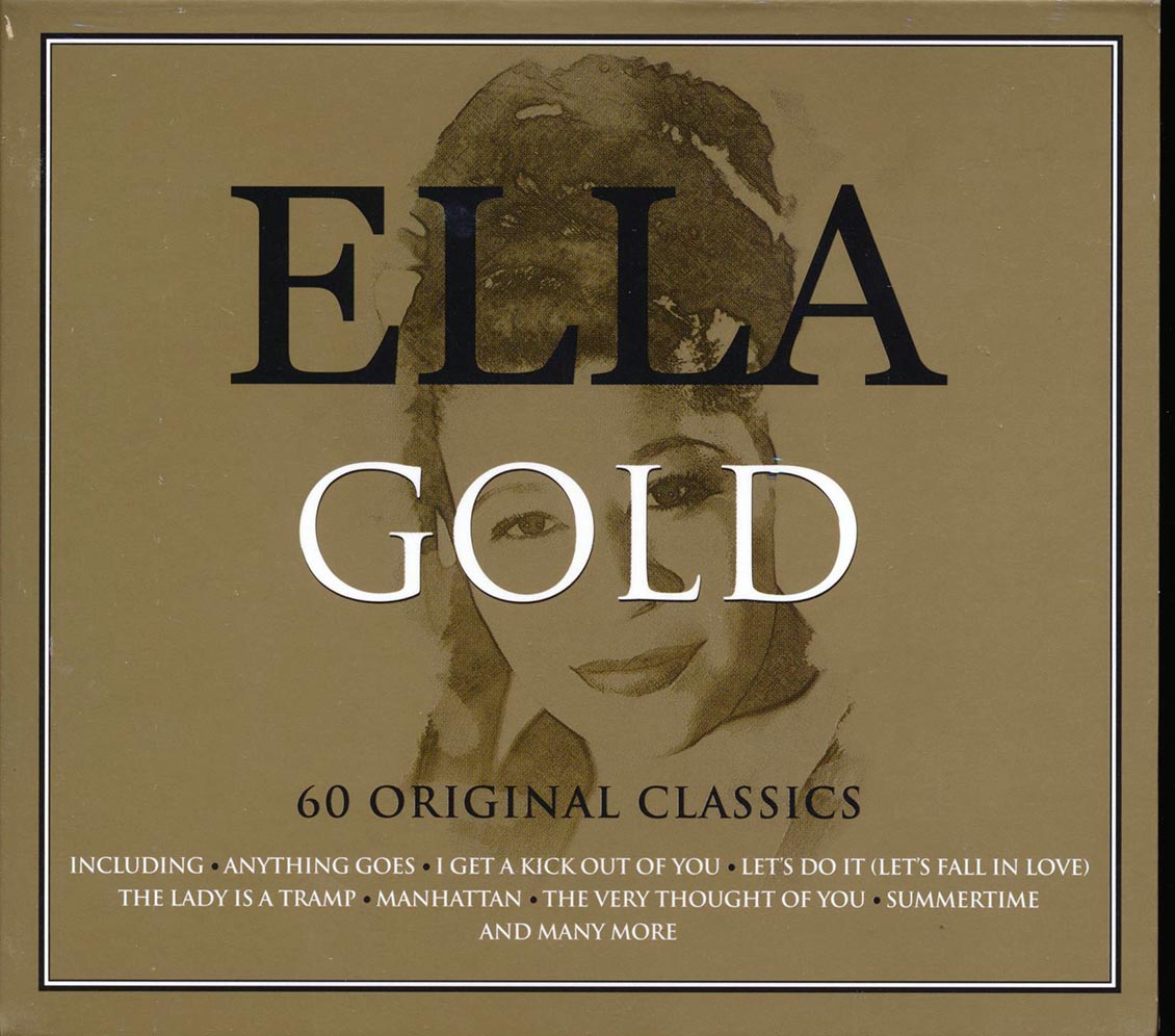 Ella Fitzgerald - Gold: 60 Original Classics (60 tracks) (3xCD) (deluxe 3-fold digipak) [New CD]