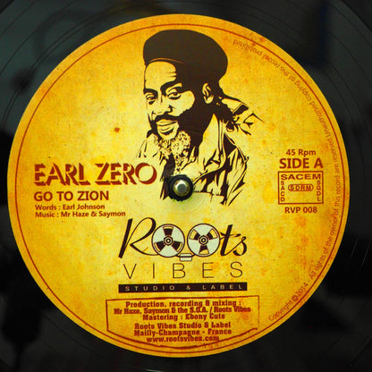 Earl Zero - Go To Zion (Extended Mix)  /  Nam - Zion Blood (Extended Mix) [New Vinyl 12"]
