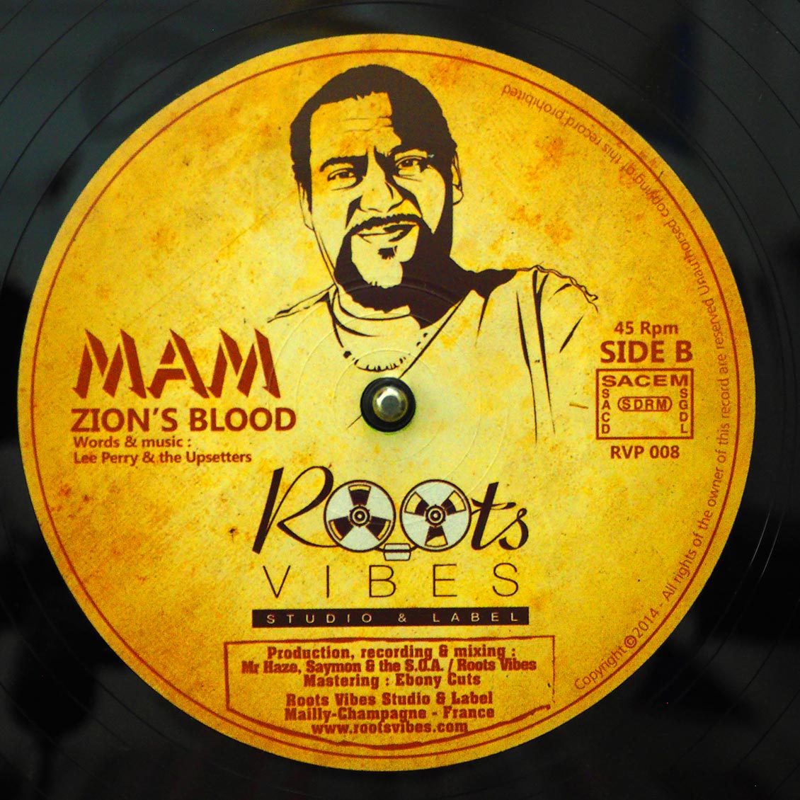 Earl Zero - Go To Zion (Extended Mix)  /  Nam - Zion Blood (Extended Mix) [New Vinyl 12"]