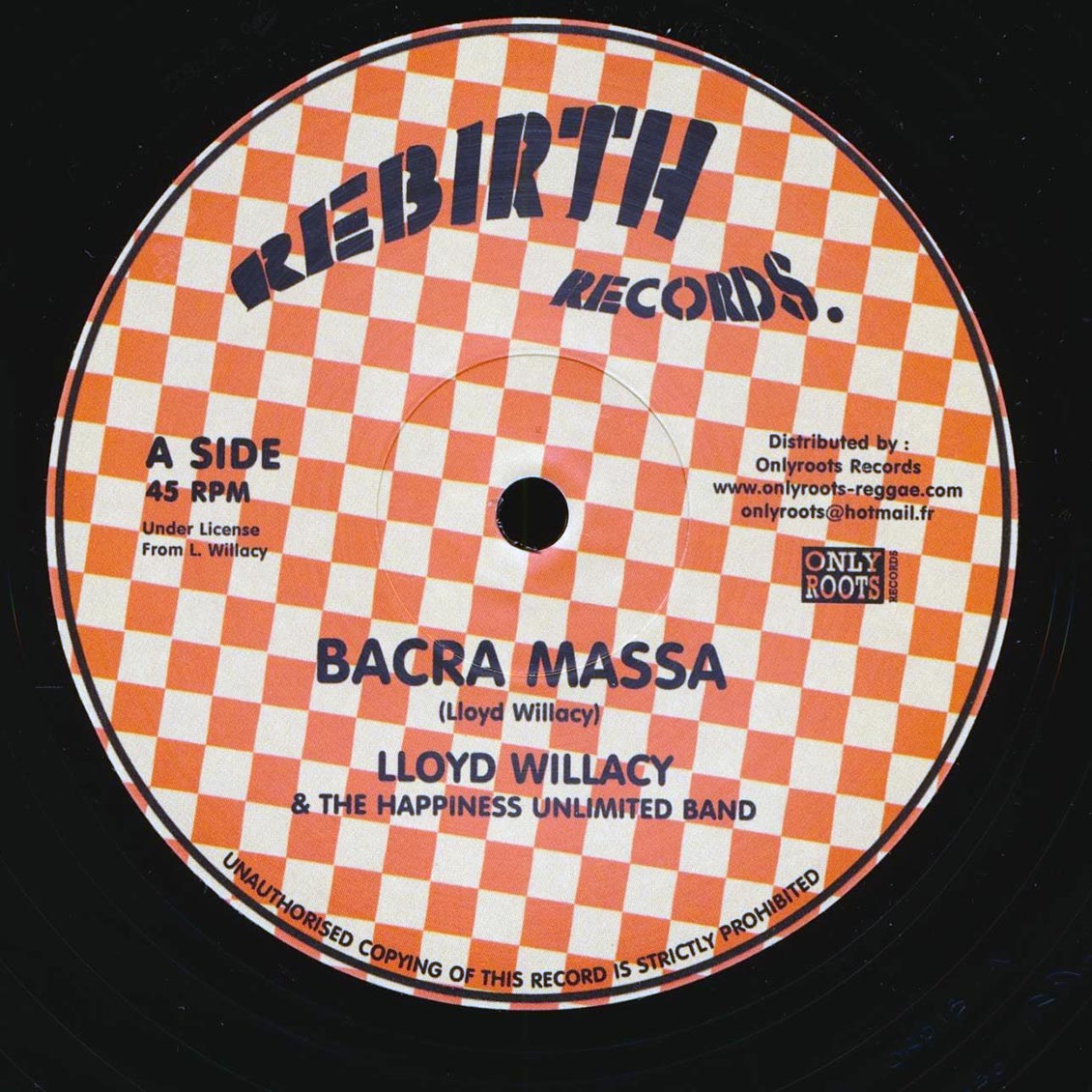 Lloyd Willacy - Bacra Massa (Extended Mix)  /  Lloyd Willacy - More Than Tongues (Extended Mix) [New Vinyl Record 12" Single]