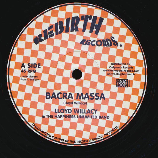 Lloyd Willacy - Bacra Massa (Extended Mix)  /  Lloyd Willacy - More Than Tongues (Extended Mix) [New Vinyl Record 12" Single]