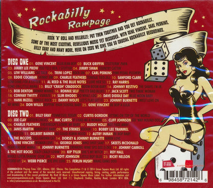 Various - Rockabilly Rampage: 50 Crucial Rockabilly Recordings (2xCD) [New CD]
