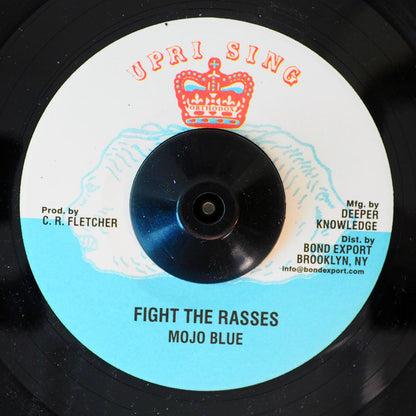 Mojo Blue - Fight The Rasses  /  Uprising All Stars - Rasses In Dubb [New Vinyl 7"]